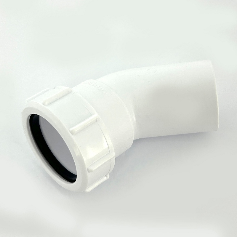 Отвод McALPINE на 135 40х40 мм, компрес.