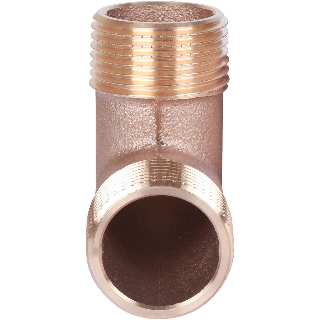 Угол резьбовой 90° (НР) 1" бронза VIEGA (317997)