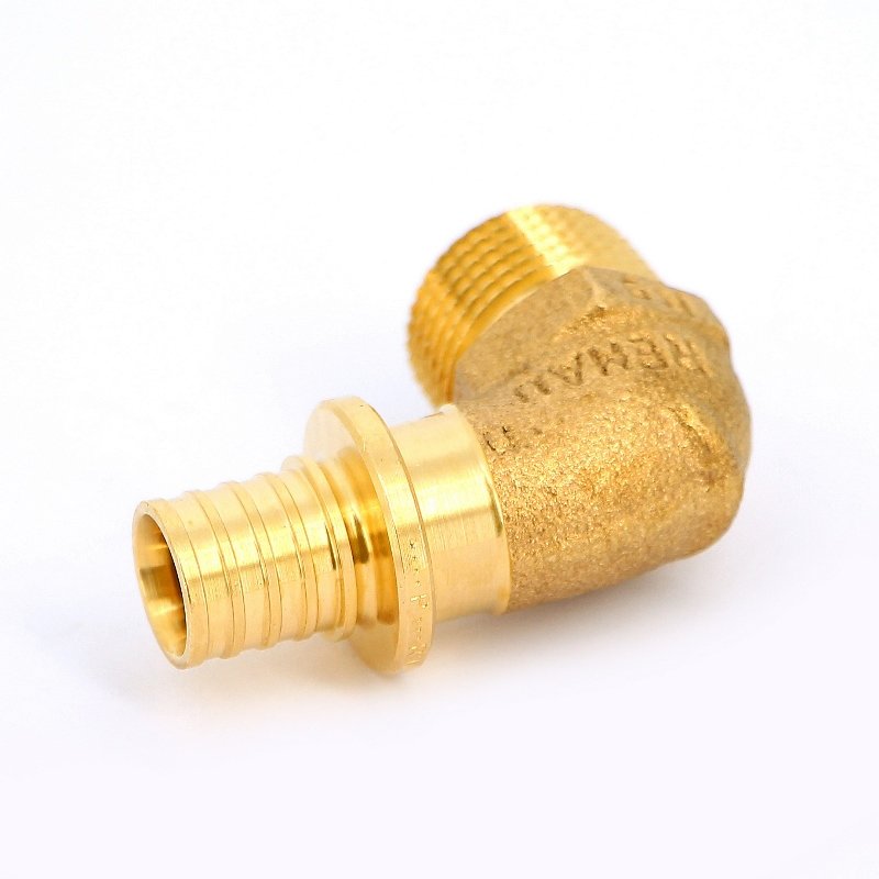 Угольник RAUTITAN 16 Х 1/2 НР REHAU RX (бронза)