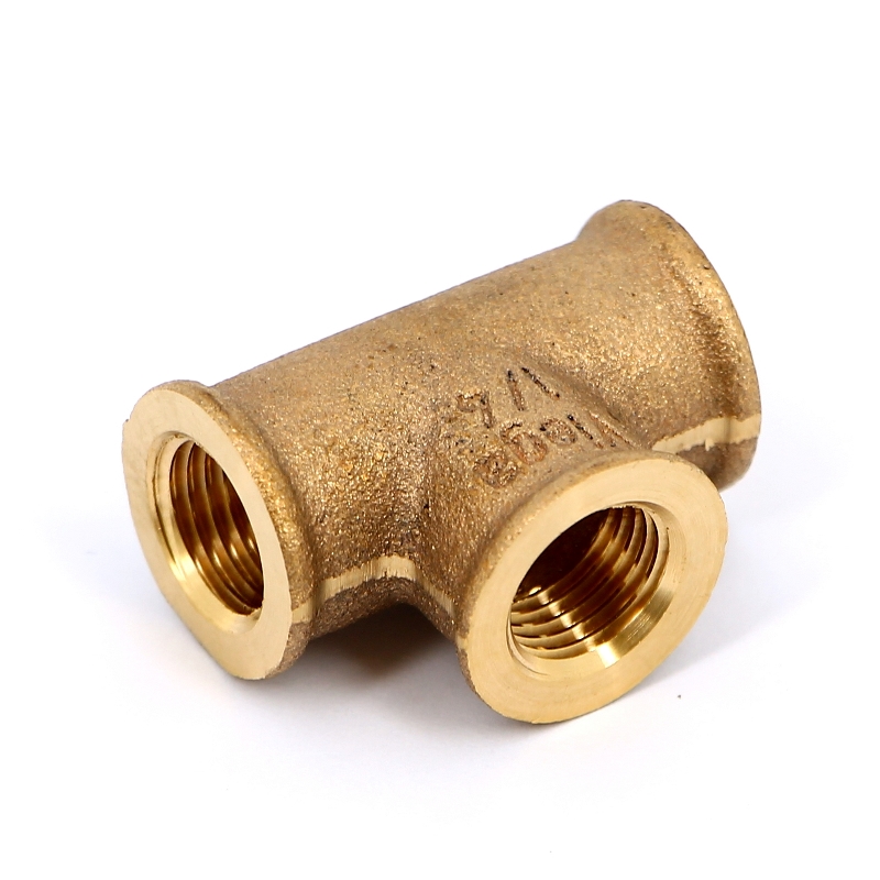 Тройник резьбовой (ВР) 1/4" бронза VIEGA (318017)