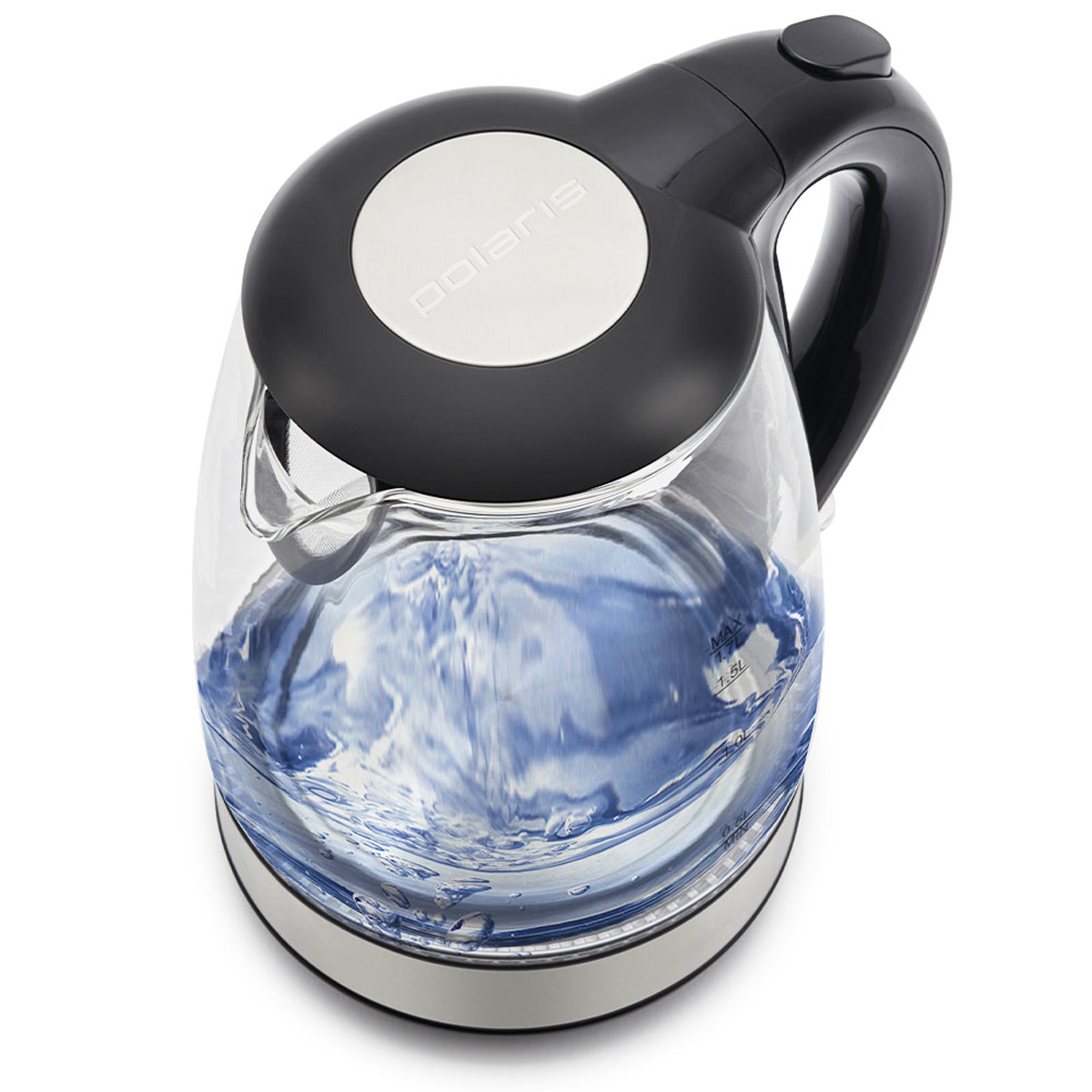 Чайник электр. pwk 1710c "trinity" gl 1,7 л стекло (1/6) "polaris"