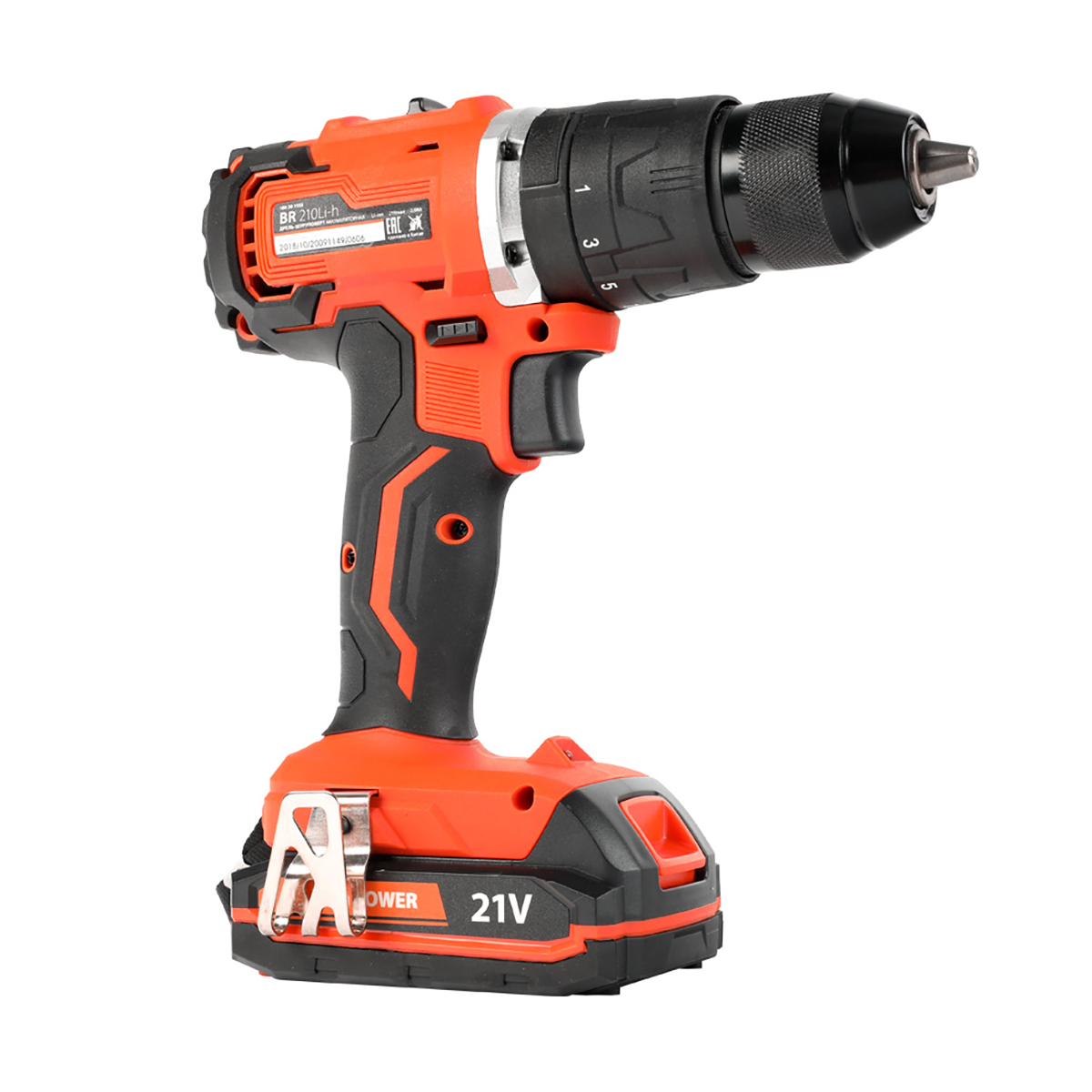 Дрель-шуруповерт аккум. br 210ues-h (1/4) "patriot" 180301555