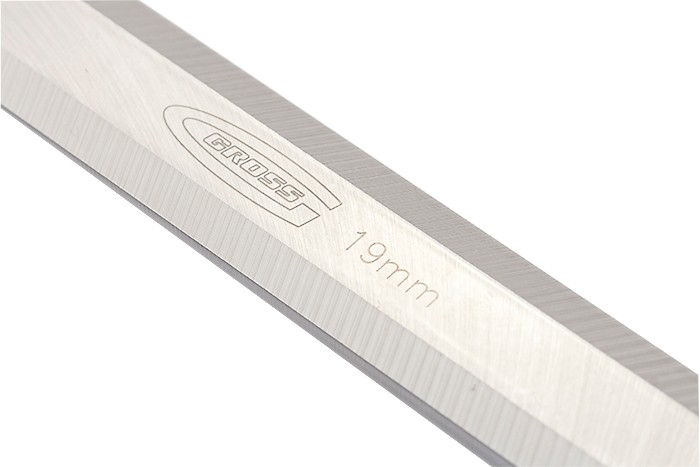 Долото-стамеска Piranha, 19 мм, двухкомпонентная эргономичная рукоятка Gross (25009)