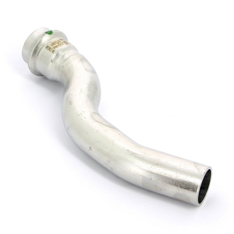 Обвод-вставка пресс 22 нержавеющая сталь Sanpress Inox VIEGA