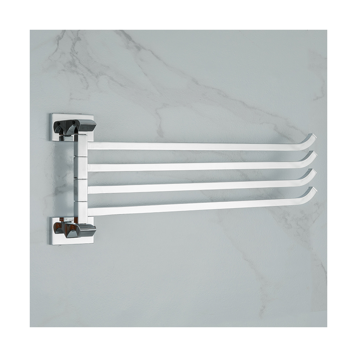 Полотенцедержатель поворотный четверной g0714, хром (1/10) "gappo"