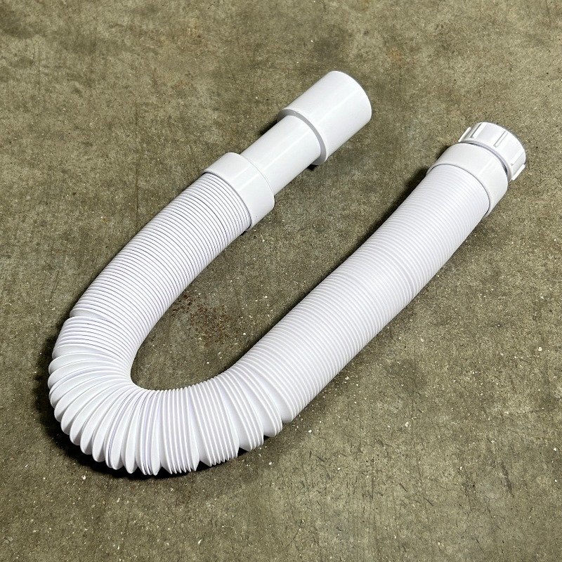 Труба McAlpine гофрированная L=600-1500 мм, D=50 мм, вход 1 1/4", выход 40/50 мм