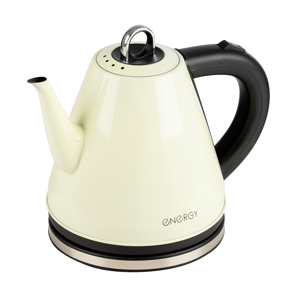 Чайник электр. "energy" e-263 1,2 л (1/12) сталь (бежевый)