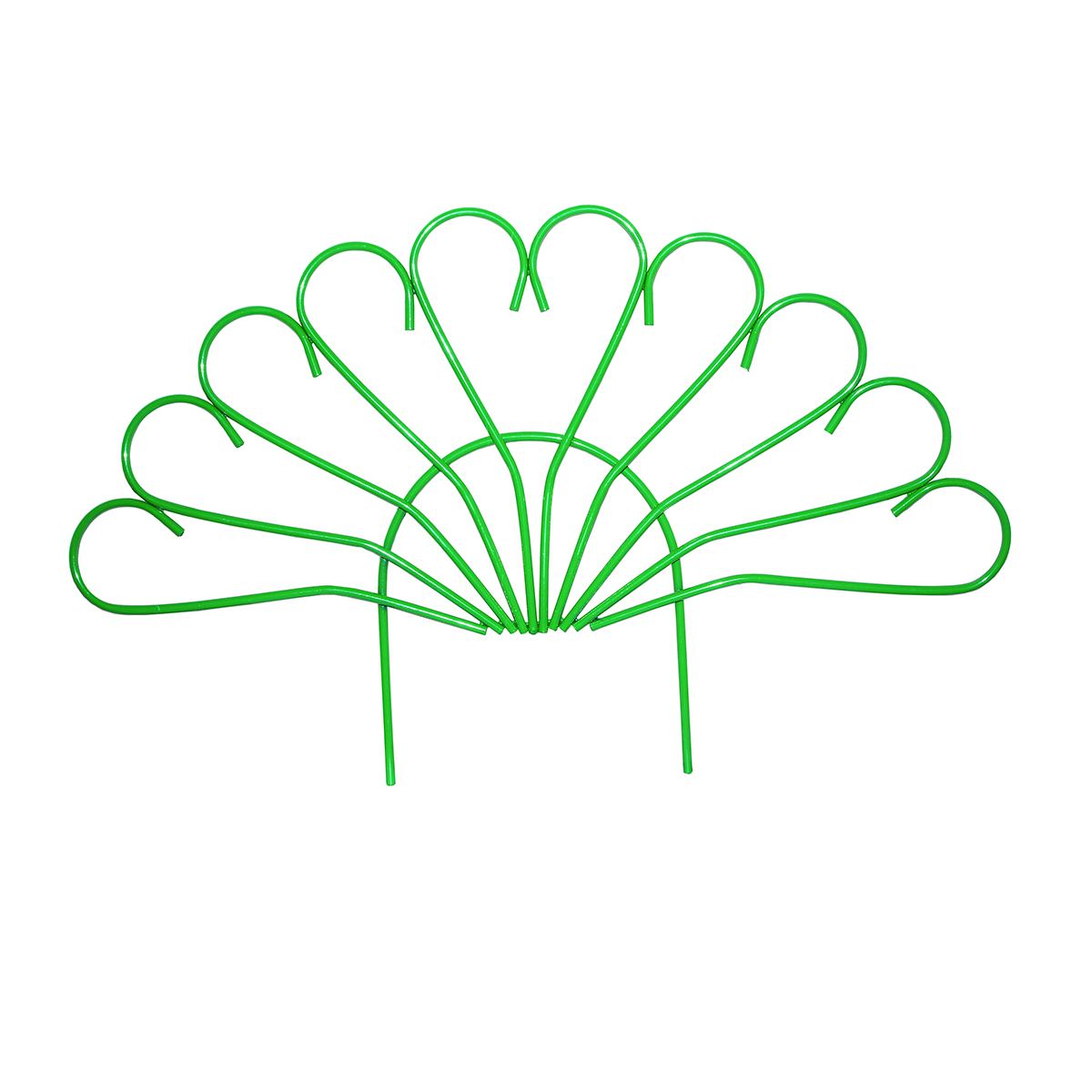 Забор декор. "павлин" 0,94*0,6 м  5 секций (1)