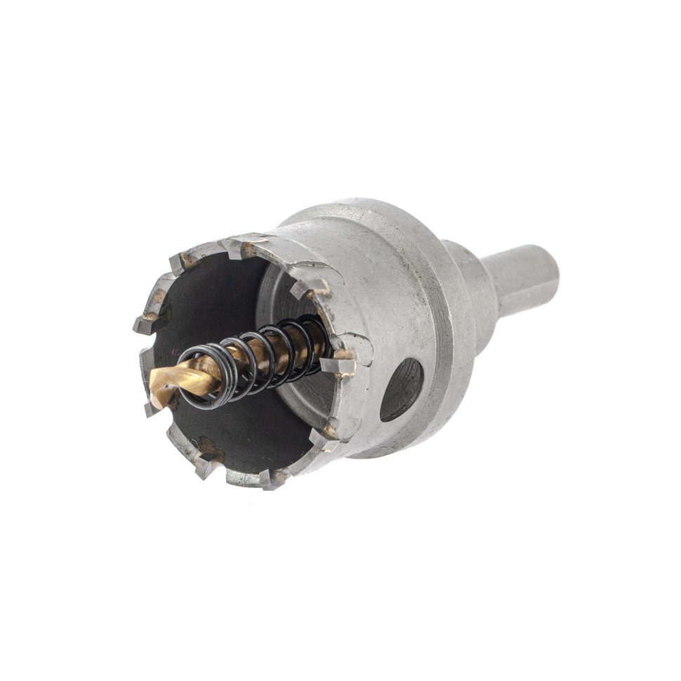 Коронка по металлу твердосплавная, 38 мм Denzel (724012)