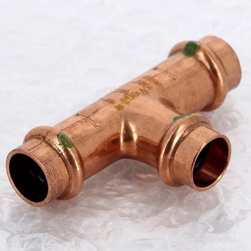 Тройник пресс медный Profipress VIEGA 15