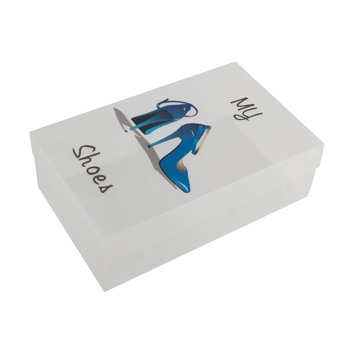 Коробка для обуви с принтом 30*18*10 см (1/105/200) "рыжий кот" sb3