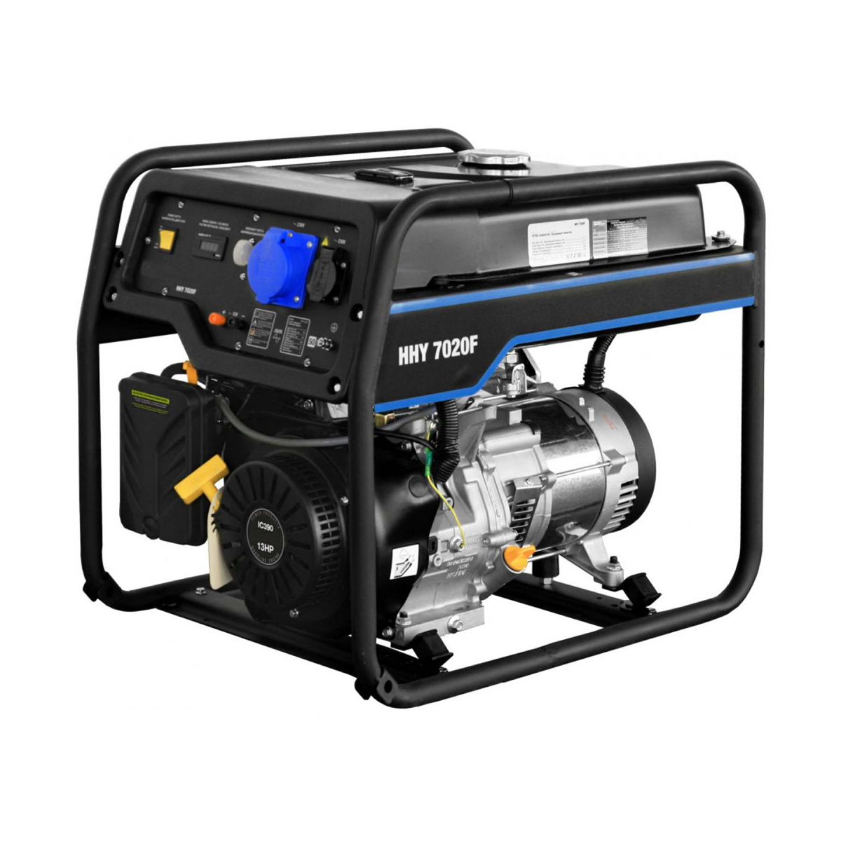 Генератор бензиновый hhy 7020f (1) "hyundai"