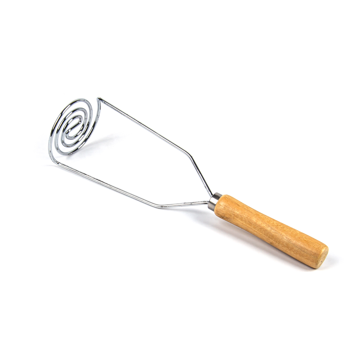 Картофелемялка "ретро" с дер. ручкой  (1/12/144) "мультидом"  an57-34