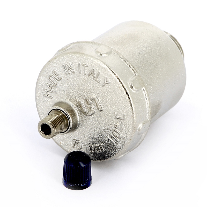 Воздухоотводчик автоматический никель 1/2" UNI-FITT