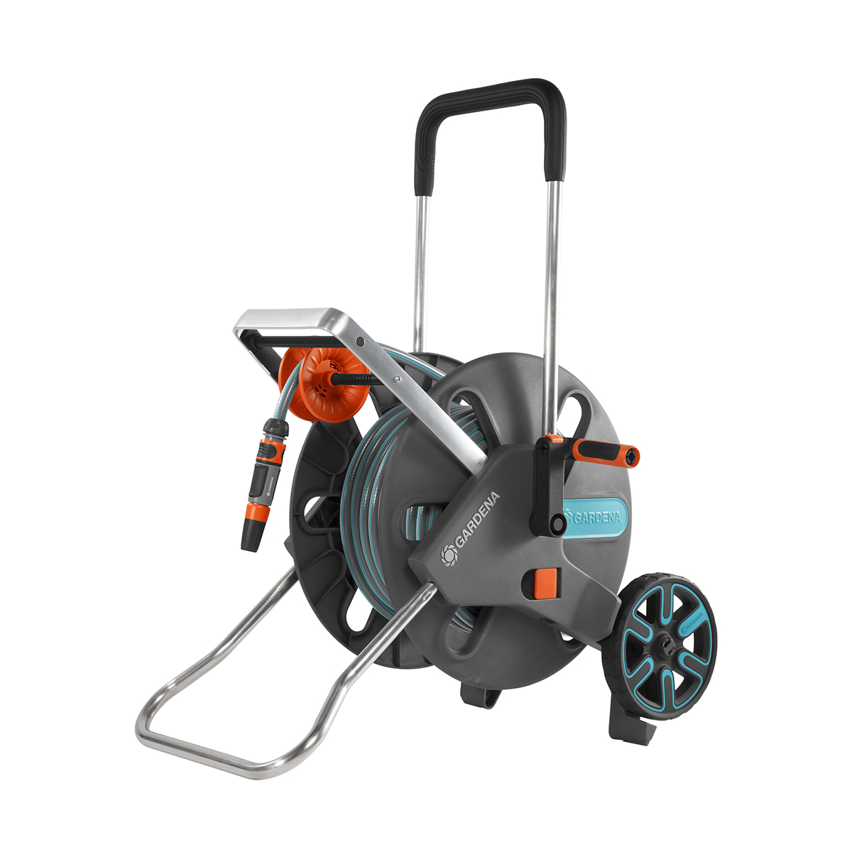 Тележка "cleverroll l easy" с шлангом "classic" 30 м, комплект для полива "gardena" 18522-26.000.00