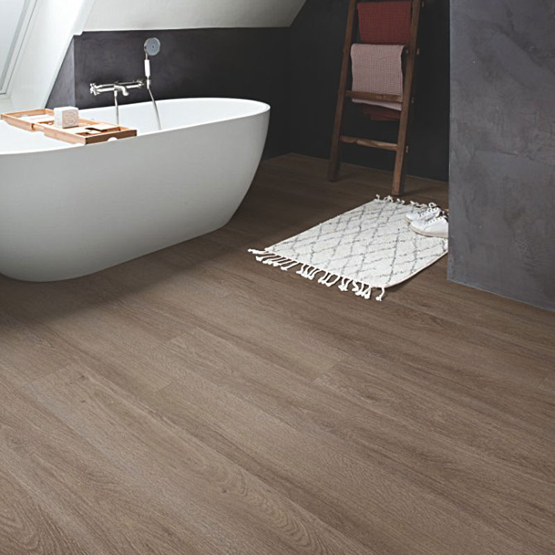 ПВХ-плитка Quick-Step QS LIVYN Pulse Glue Plus PUGP 40078 Дуб плетеный коричневый