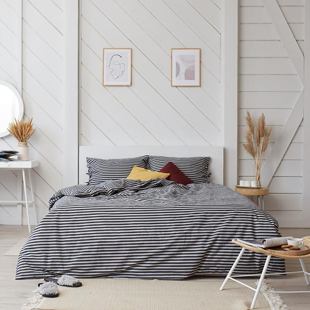 Постельное белье "этель" полоса семейный (бязь) 5515486