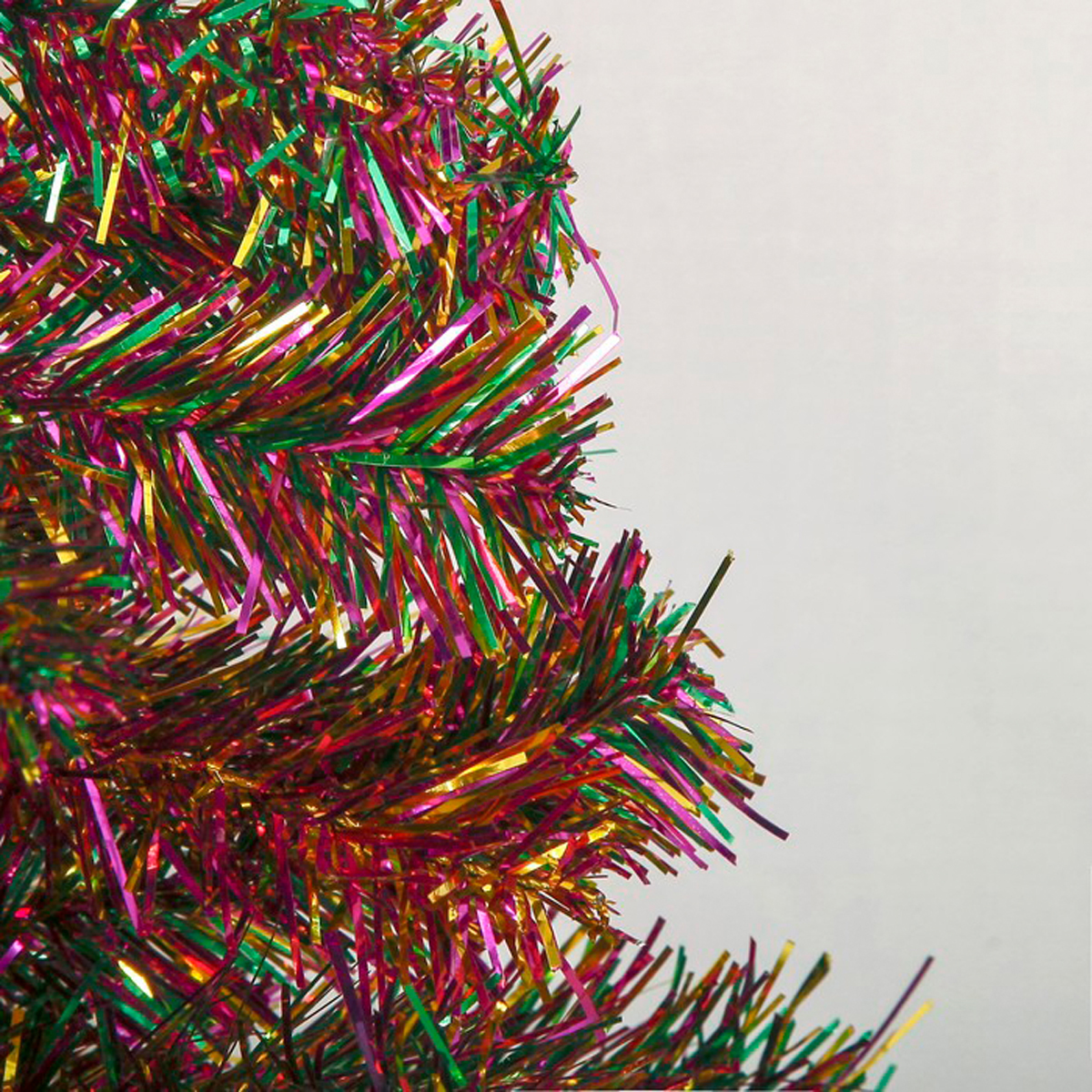 Ель декор. "радуга" 60 см, 60 веток (зеленая с красным) "зимнее волшебство" 703646