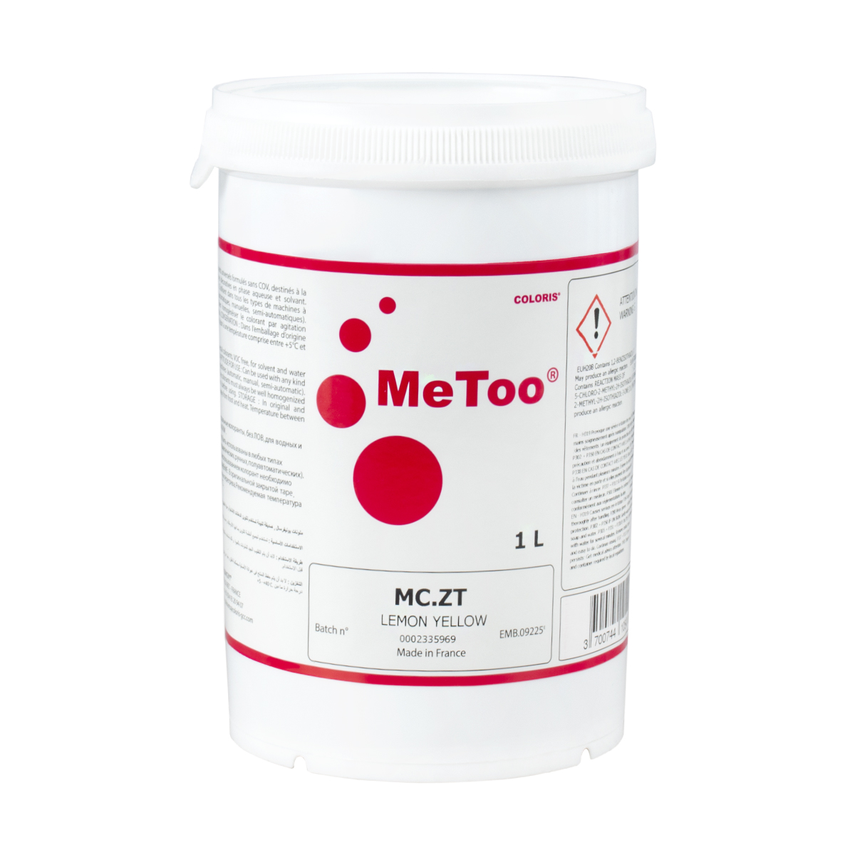 Колорант mc  zt (citron yellow) 1 л "рогнеда"
