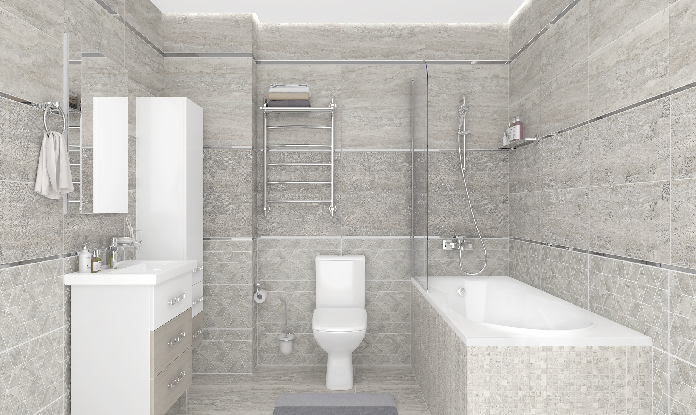 Echo серый 30x60