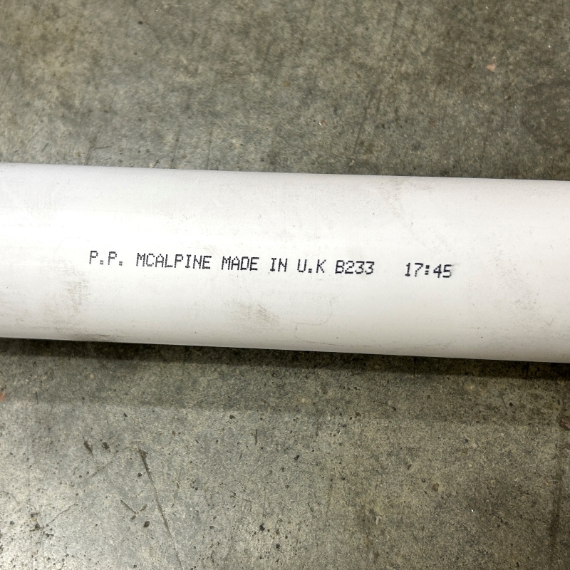 Труба McALPINE L=2000 мм, D=40 мм