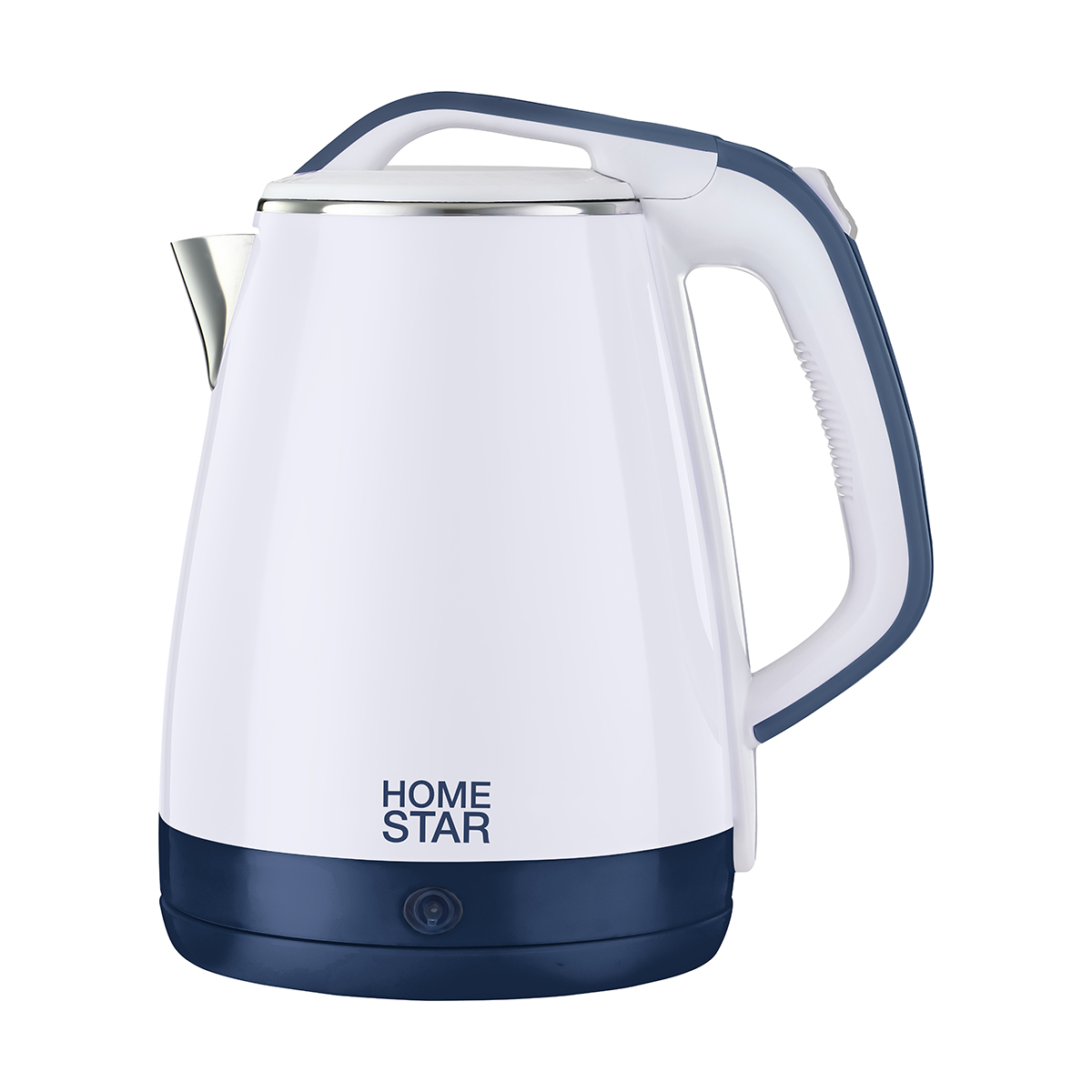 Чайник электр. "homestar" hs-1035 1,8 л (1/12) пластик (белый)