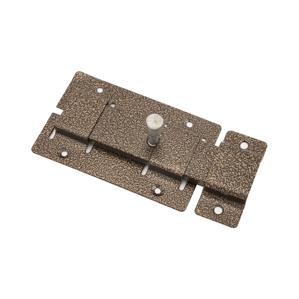 Засов дверной зд-02 плоский (бронза антик) (20) "секрет"