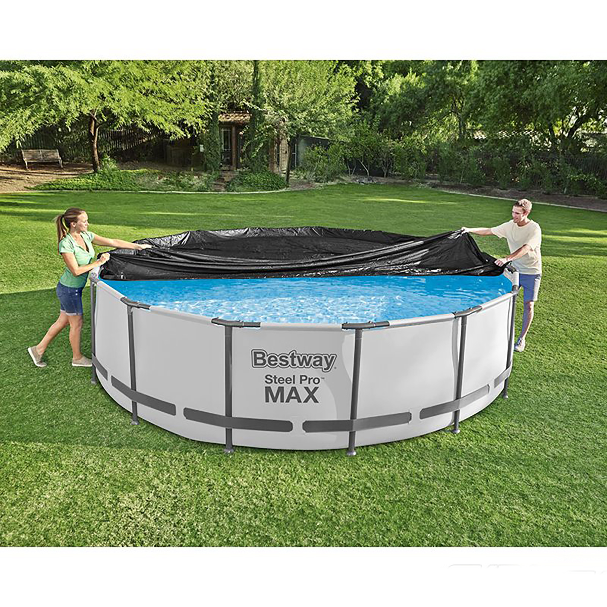 Тент для бассейна d=457 см (1/4) "bestway" 58038