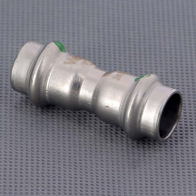 Муфта пресс 15 нержавеющая сталь Sanpress Inox VIEGA