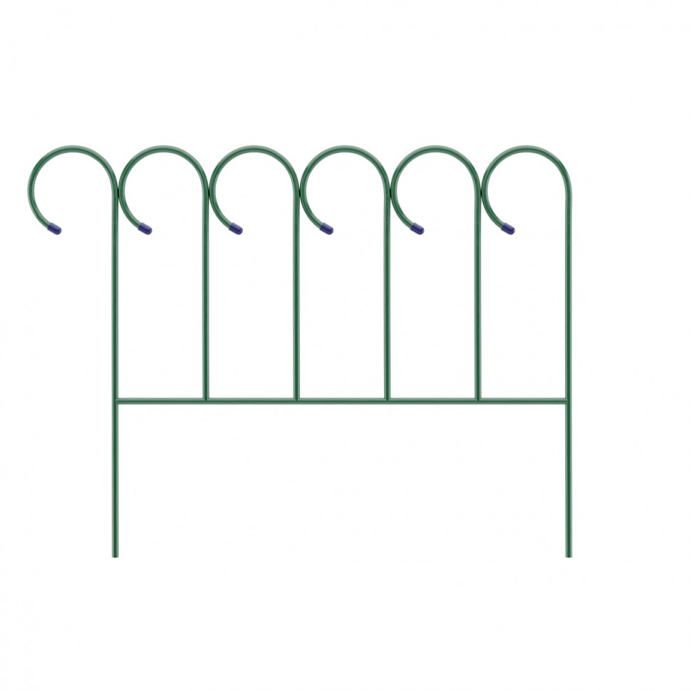 Заборчик Садово-парковый «Барашек» 0.7 х 0.9 м (65041)