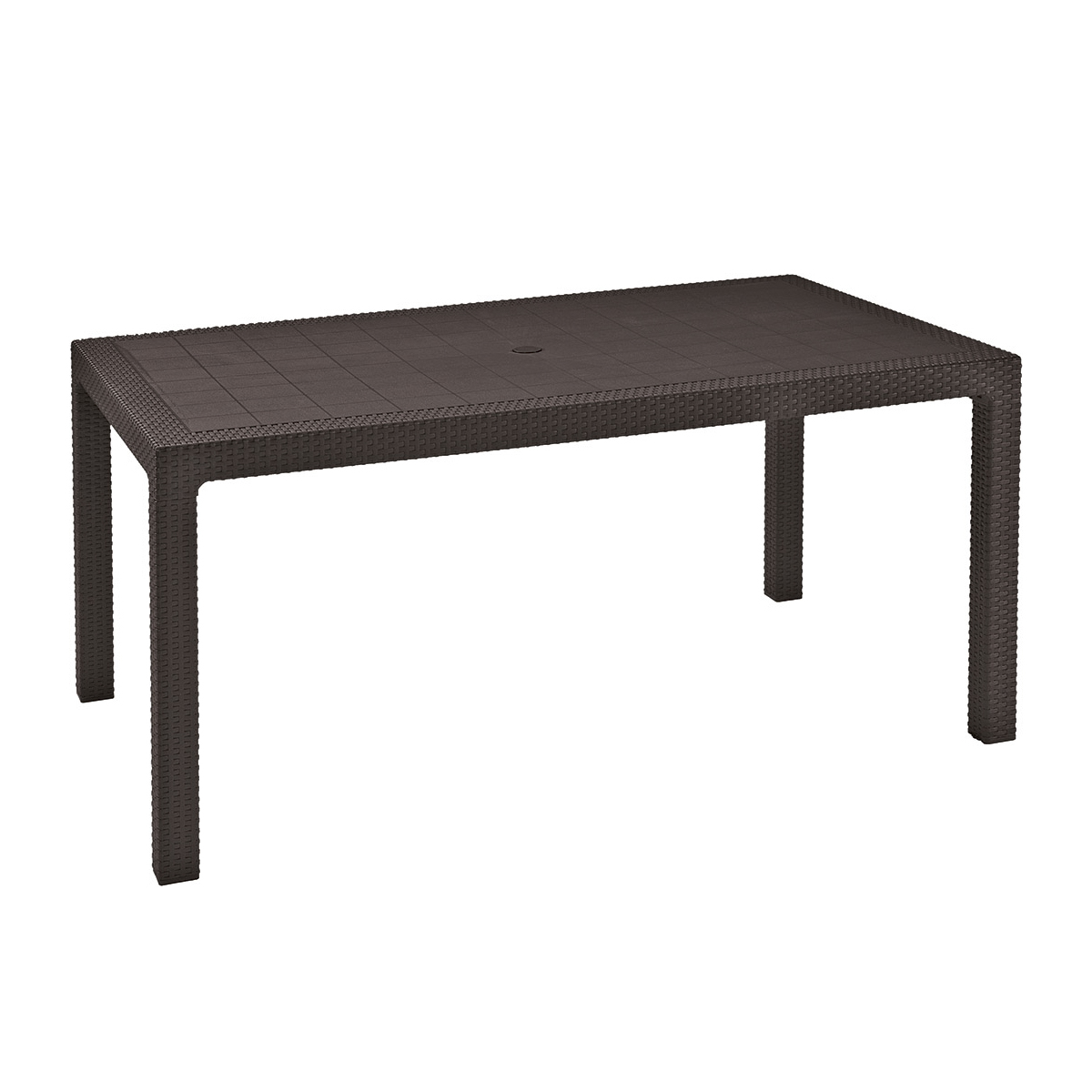 Стол пласт. "melody table" 160,5*94,5*74,5 см (коричневый) "keter"