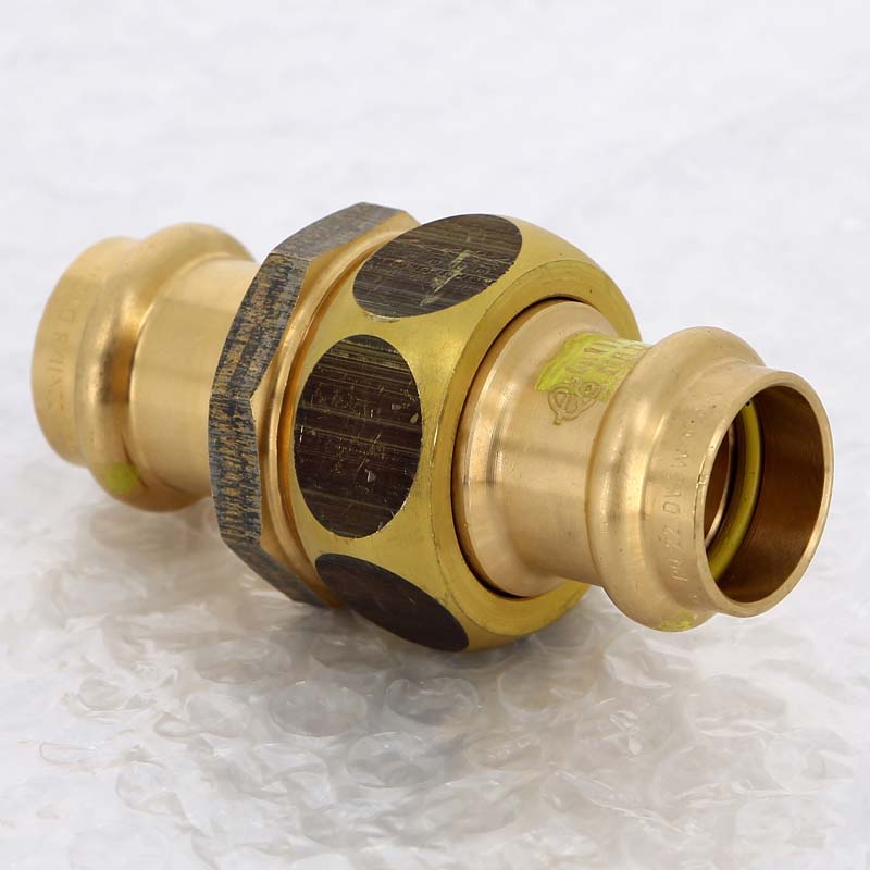 Американка пресс-В медь плоская прокладка Profipress G VIEGA 22