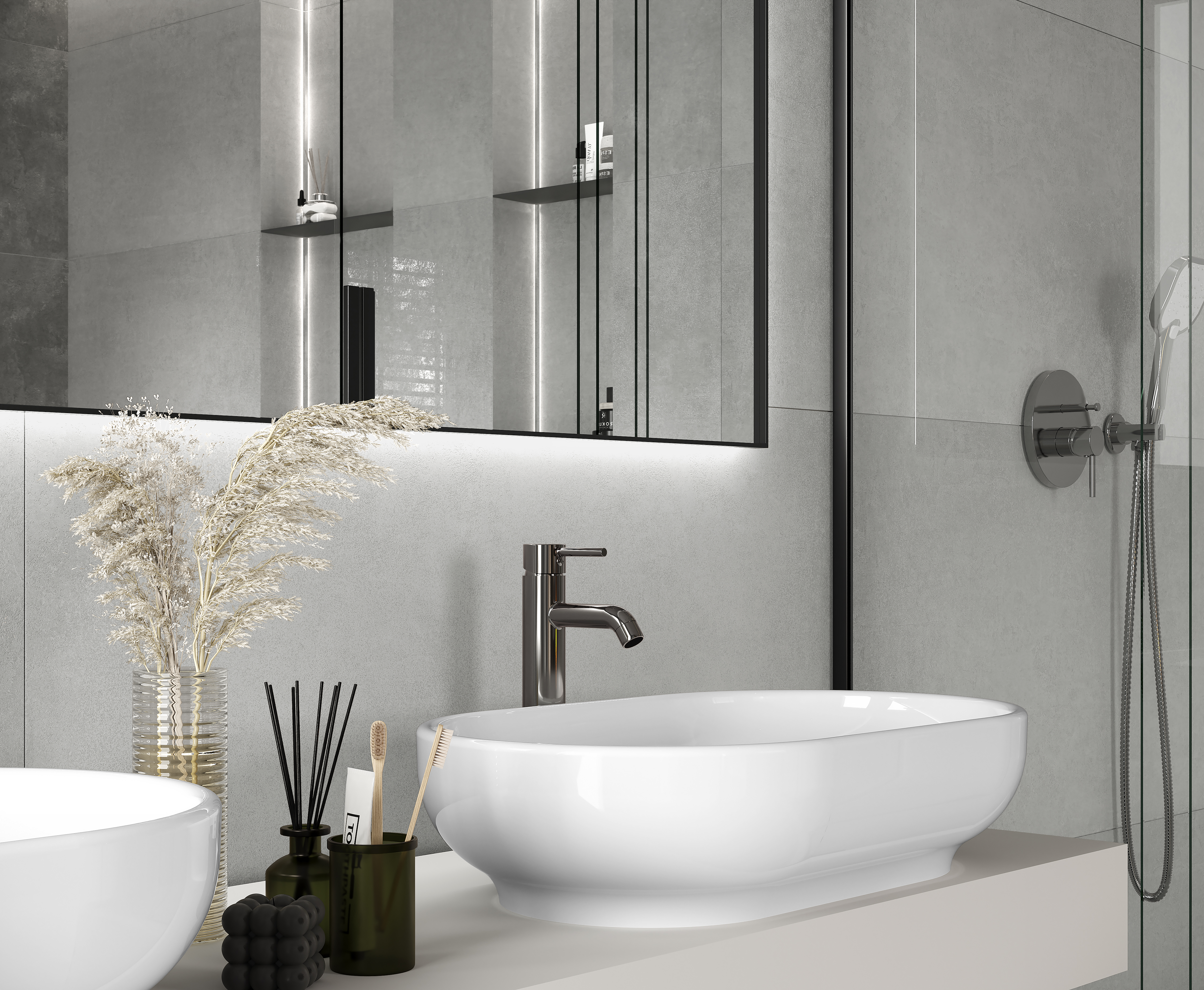 Techno gris керамогранит серый 60х119,5 матовый карвинг 59,50x119,10