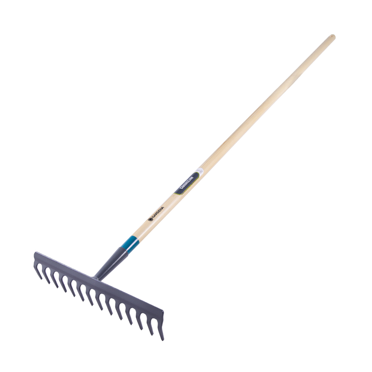 Грабли для газонов 360 мм classicline с дерев. черенком (1/5) "gardena" 17201-20.000.00