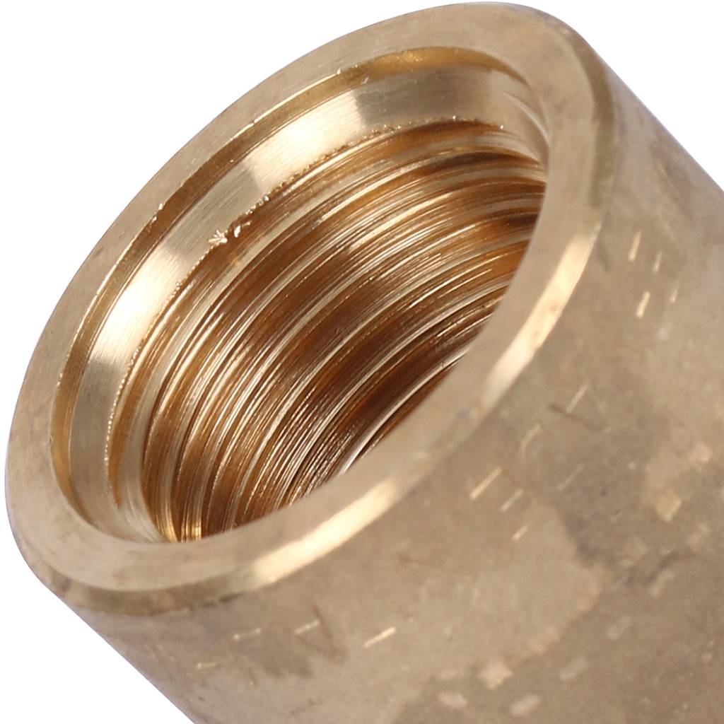 Удлинитель резьбовой 1/2" x 20 мм НР-ВР латунь TIEMME