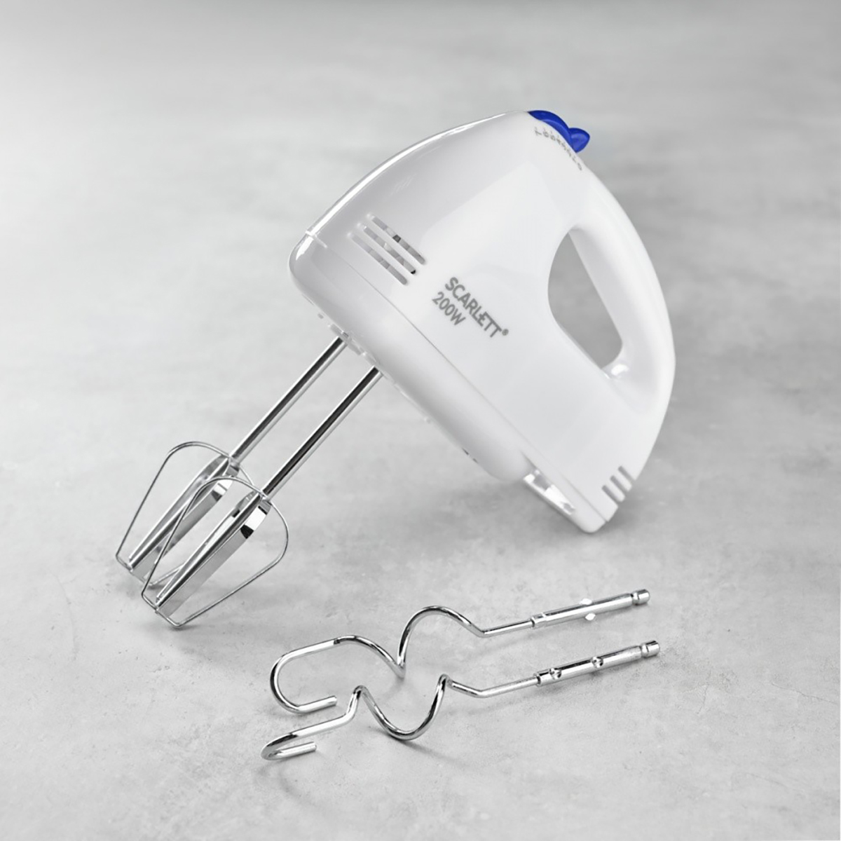 Миксер sc-hm40s03  7 скоростей, 200 вт (1/24) "scarlett"