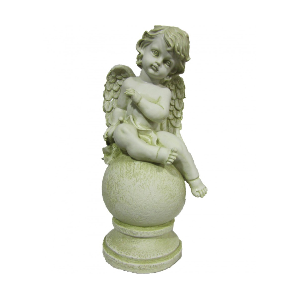 Фигурка садовая "ангел на шаре" 430*200 мм "гарденвилл"