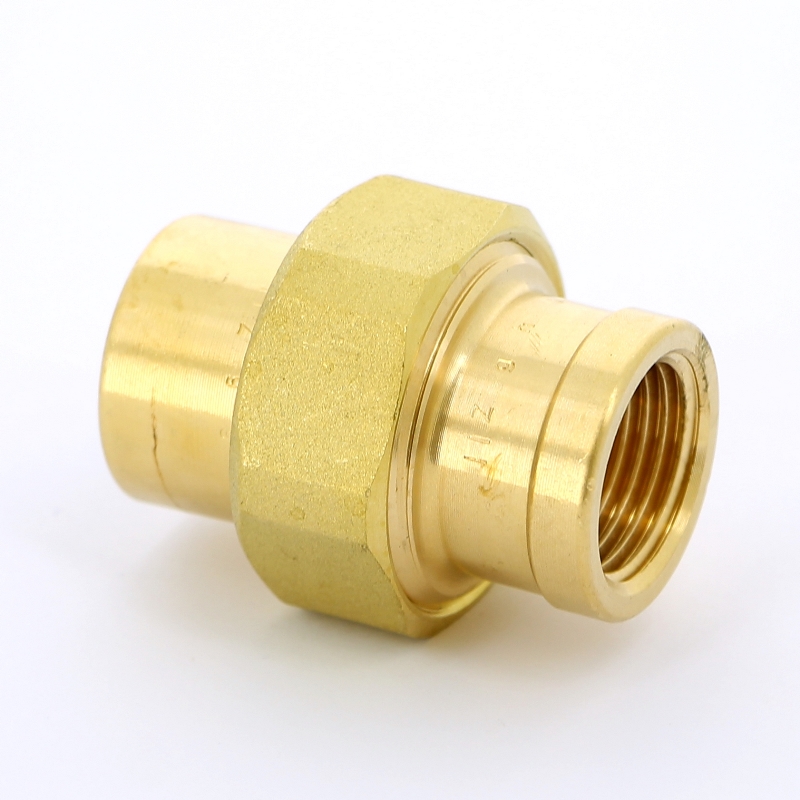 Американка резьбовая (ВР) 1/2" с коническим уплотнением бронза VIEGA (446932)