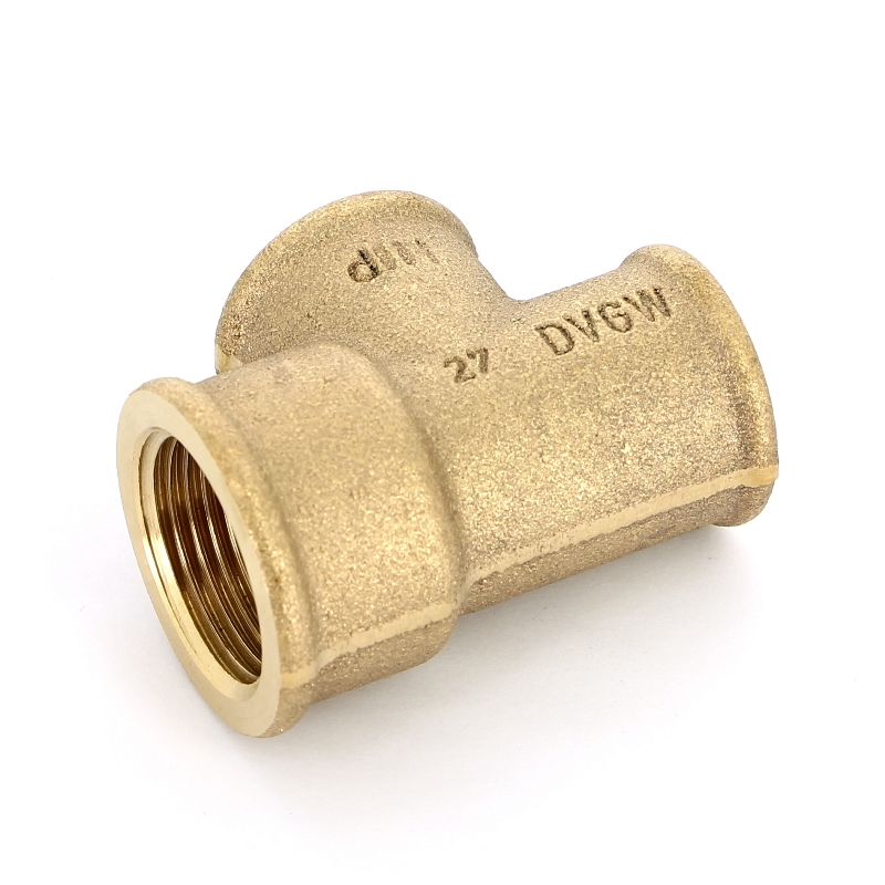 Тройник резьбовой (ВР) 3/4" x 1/2" x 1/2" бронза VIEGA (362492)