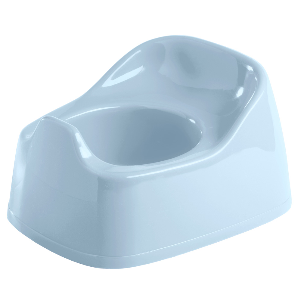 Горшок  детский 270*220*150 мм (светло-голубой) (1/14) "бытпласт"