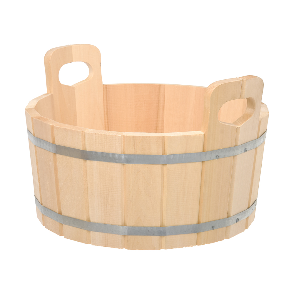 Ушат для бани и сауны 16 л, липа (1) "hot pot" 33226