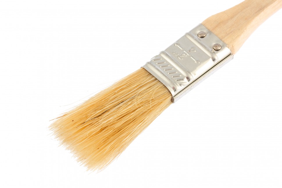 Кисть плоская Slimline 3/4" (20 мм), натуральная щетина, деревянная ручка Sparta (824155)