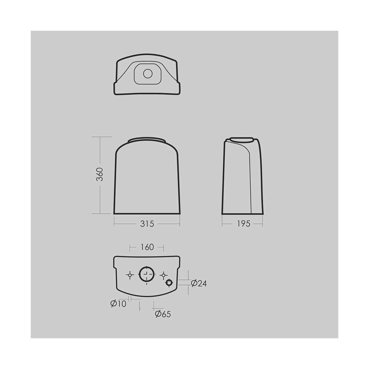 Унитаз напольный "classic" белый "sanita luxe"  wc.cc/classic/2-dm/wht.g/s1