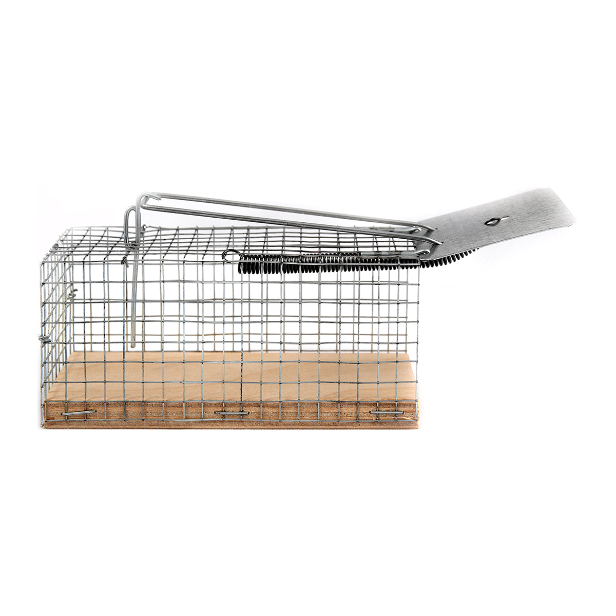 Мышеловка-клетка 124*50*55 мм (1/36) "рыжий кот"