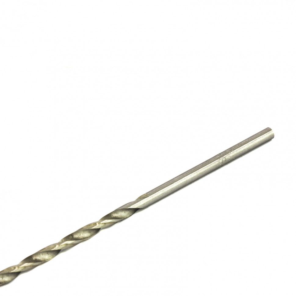 Сверло по металлу, 3.2 х 106 мм, полированное, удл, HSS, 10 шт, цилиндрический хвостовик Matrix (715032)