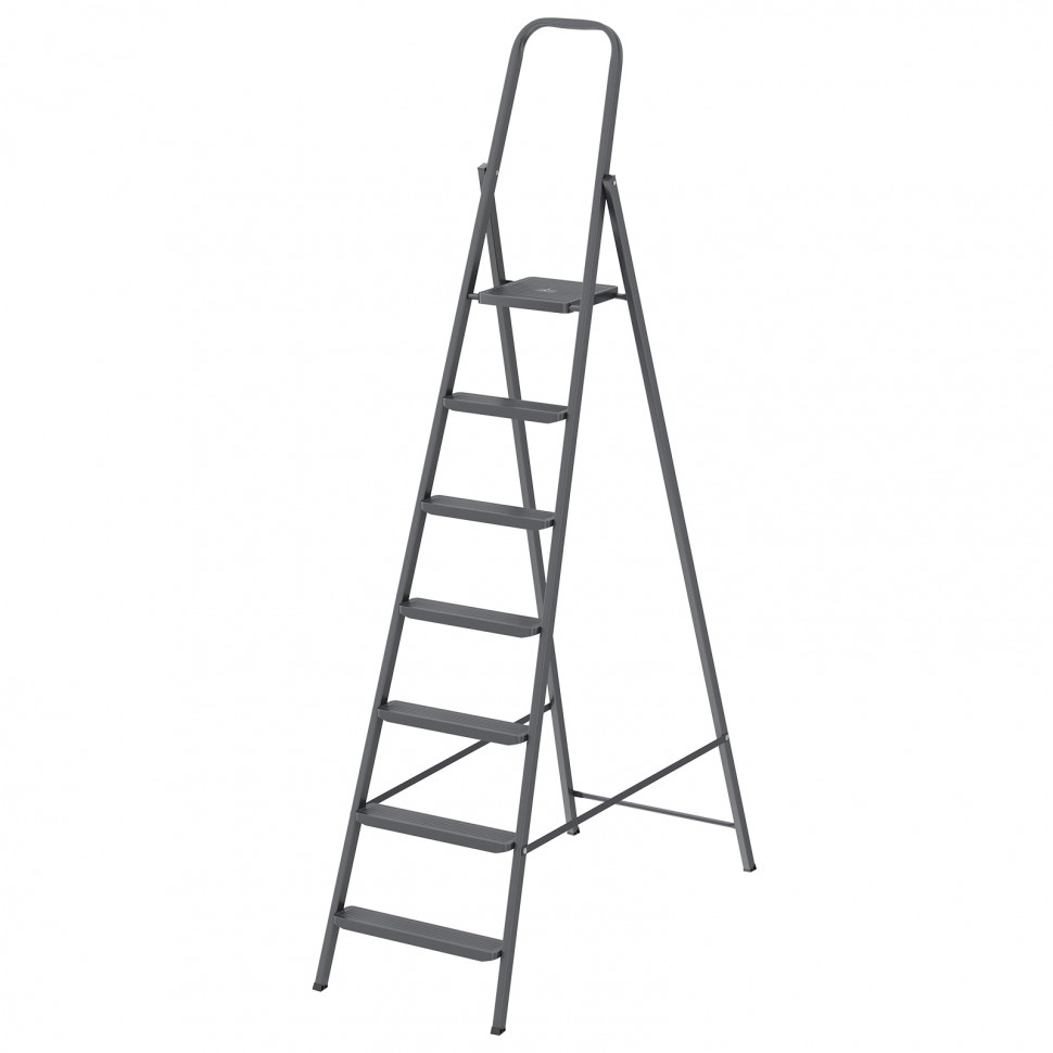 Стремянка 7 ступеней, компактная, стальная Сибртех (97947)