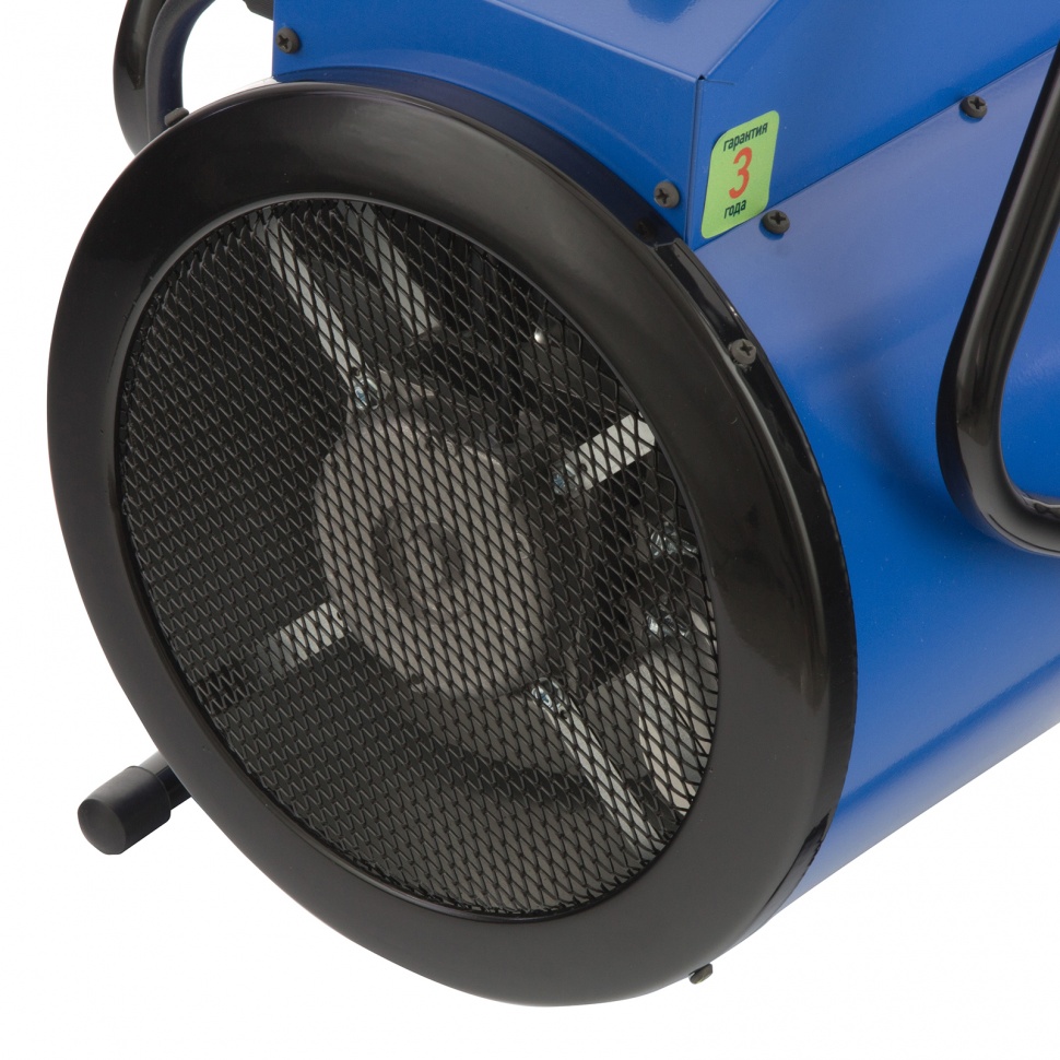 Тепловая пушка ТВ-9 (тепловентилятор) 380 В, 3 режима, вентилятор, 4500-9000 Вт Сибртех (96435)