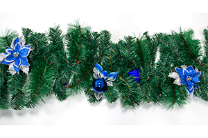 Гирлянда хвойная  sycb17-202  30*200 см (1/15) "волшебная страна"