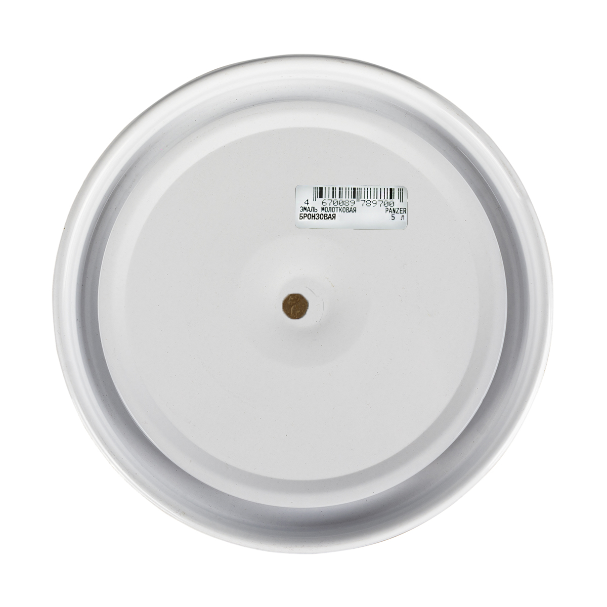 Эмаль универсальная молотковая бронзовая 5 л (1/2) "panzer"