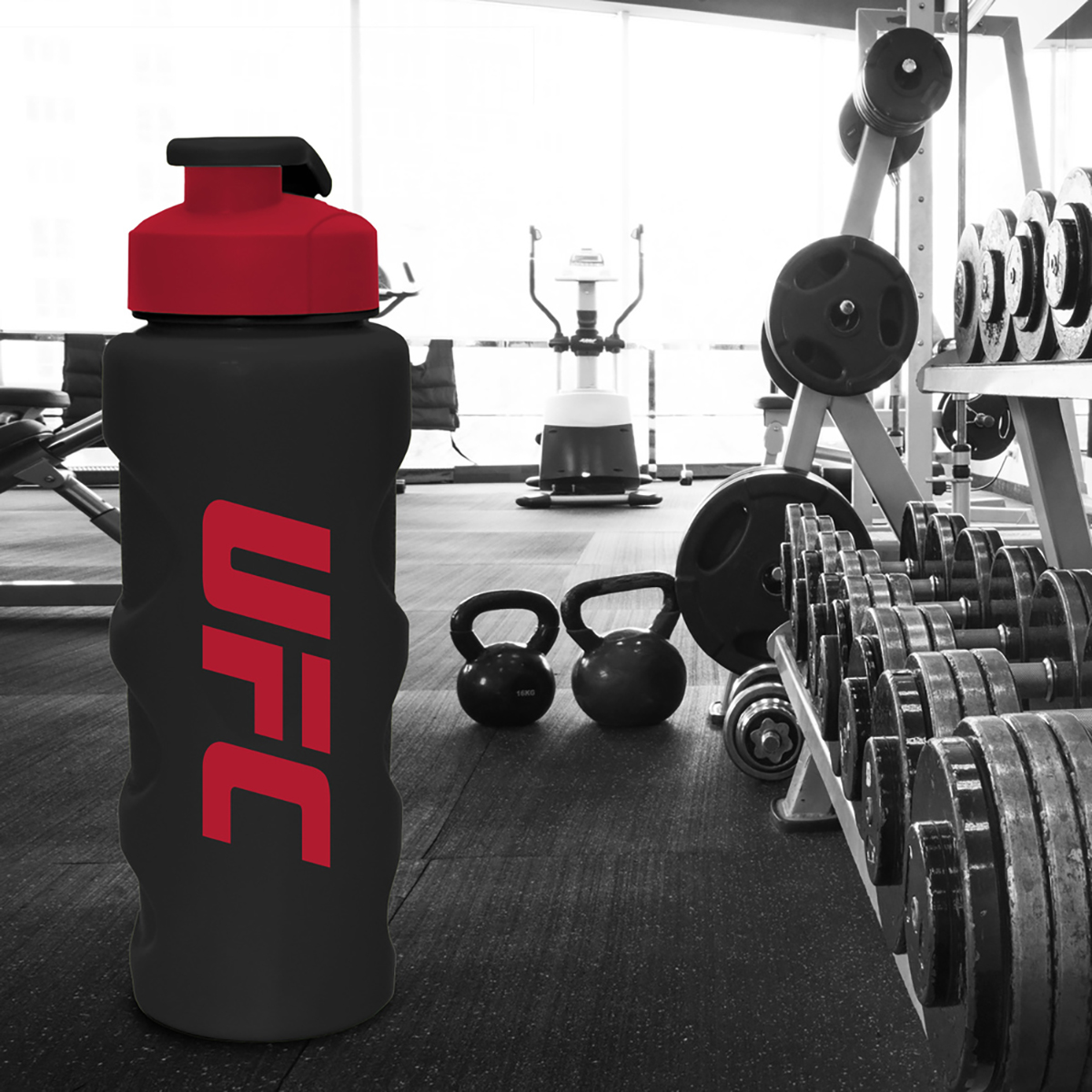 Бутылка спортивная 500 мл (1/12) "ufc"